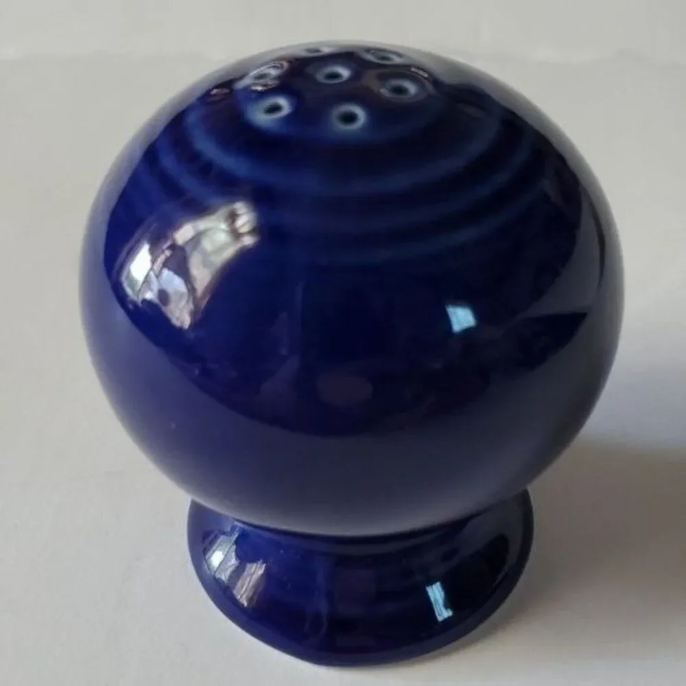 Fiestaware Fiesta Small Shaker Salt Pepper CERAMIC Twilight Blue 4
